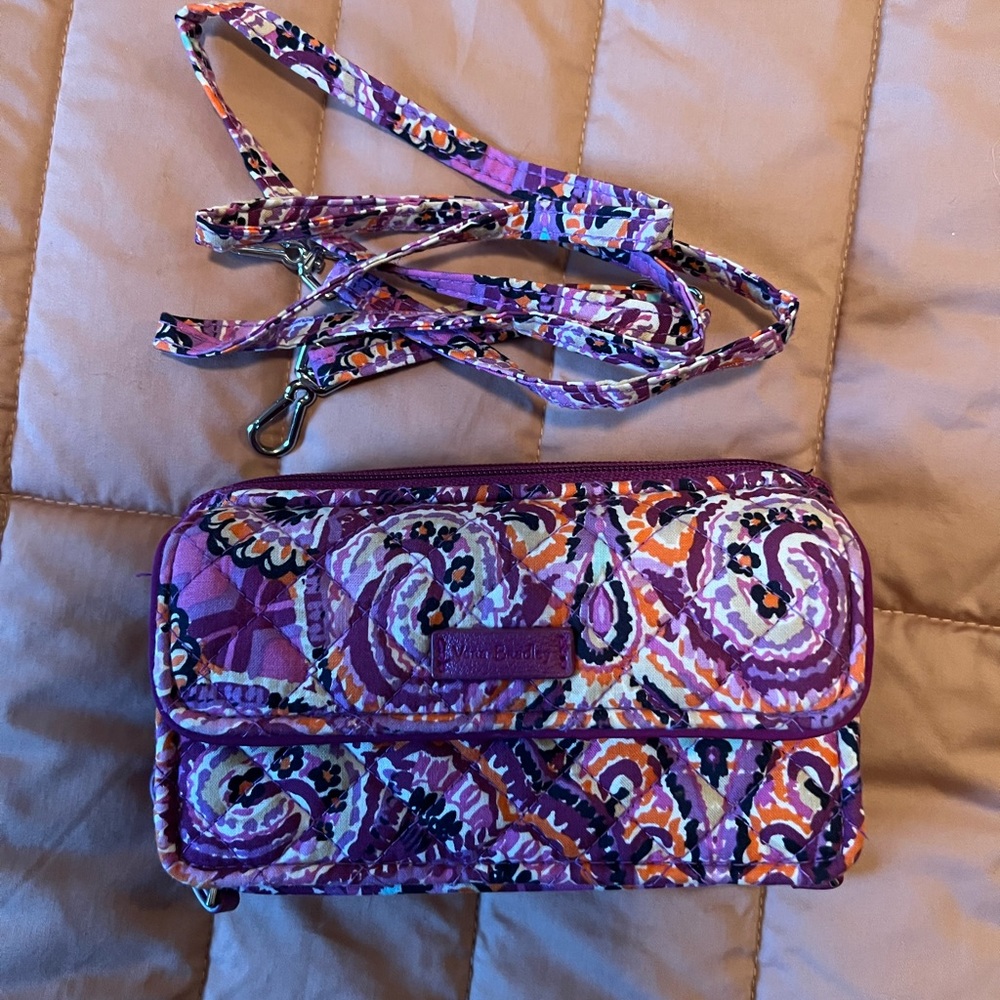 Vera Bradley crossbody wallet/Wristlet